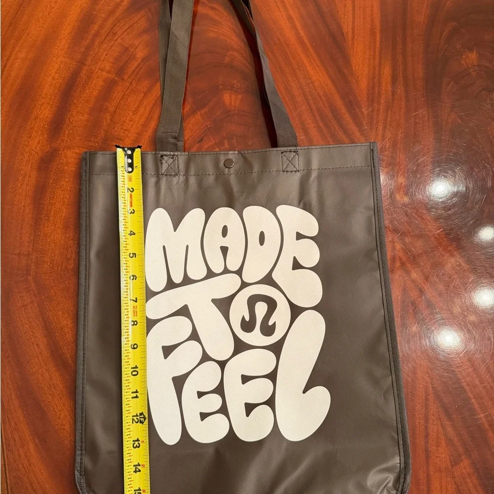 NEW Lululemon Made To Feel Large Reusable Tote Bag